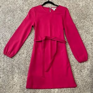 Boden violet jersey shift dress in Warm Cranberry. Very high quality dress!